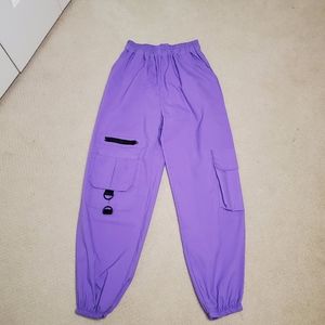 Purple Joggers